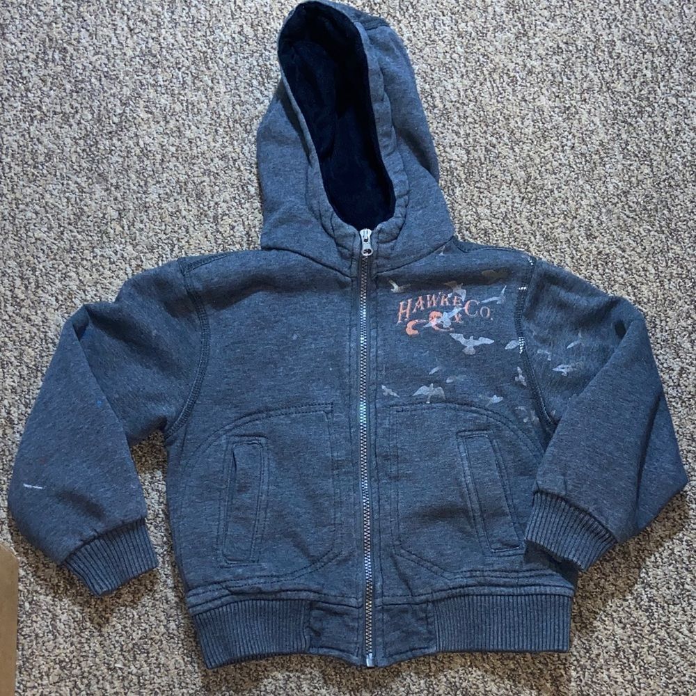 10/$50 Hawke & Co Kids Charcoal Hoodie Size Appropriate Size (4-5)